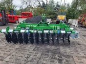 OD RĘKI !!! Brona talerzowa TOLMET ASTAT 3m wał daszkowy rurowy
