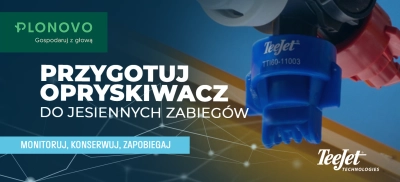 Jesienne zabiegi zaczną się szybciej niż myślisz. Sprawdź opryskiwacz, zanim ruszysz w pole