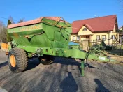 Rozsiewacz wapna nawozu AMAZONE ZGB 8001 na kołach8T 8000L talerze rcw