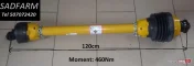 Wałek WOM Szerokokątny AMA Homokinetyczny 120cm 460NM Jednostronny