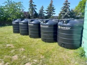 Zbiornik na wodę, deszczówkę SWIMER RAIN WATER TANK 2000 L Z POMPĄ TIP