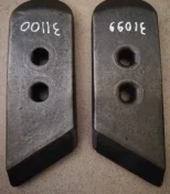 Dłuto nakładka lemiesz prawa/lewa Kverneland z weglikiem 053090