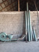 Dmuchawa i Żmijka do rozładunku zboża.