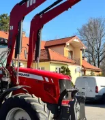 Ładowacz czołowy tur Mailleux MX T12 adaptacje do Massey Ferguson 6465