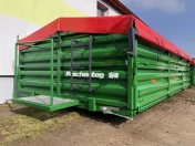 Zabudowa do przyczepy rolniczej, burty, remont HW 6011( hl 8011, d45)