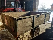 Sprzedam przyczepę rolnicza dwukołową,zarejestrowana