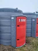 Zbiornik SIBUSO NVC5000 na olej napędowy, dwupłaszczowy, 5000 litrów
