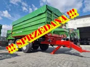 Przyczepa rolnicza 12 TON tandem PRONAT PT512, fabrycznie nowa, 2025