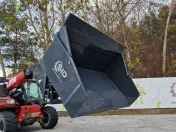 Skrzynia ładunkowa ciężka, skrzynia transportowa 2,4 m x 1,25 m SID