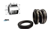 Uszczelnienie mechaniczne mieszkowe typ J01 wałek 35mm -0350 J01+S6 SIC/SIC/V