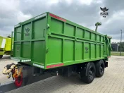 Przyczepa Skorupowa TANDEM LARRINGTON 14t blacha 5mm Pneumatyka