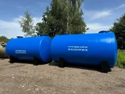 Zbiornik stalowy 35 000- 35m3- 35000l- gumowany na kwasy nawozy RSM