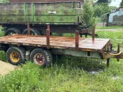 Przyczepa rolnicz tandem wywrotka