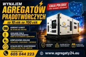 AGREGATY PRĄDOTWÓRCZE DO 700 kVA  - WYNAJEM - USŁUGI