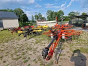 Zgrabiarka dwukaruzelowa KUHN GA 6632 Masterdrive 2012rok boczna Stoll