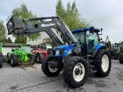 NEW HOLLAND T6020 ELITE + QUICKE Q55 / Kabina amortyzowana / Klima /
