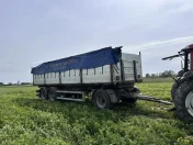 Przyczepa rolnicza trzy osiowa wywrotka