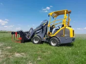 Ładowarka przegubowa EUROTRAC W11 [Silnik Kubota 26KM] Szerokość 110cm
