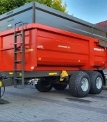 Przyczepa skorupowa tandem budowlana 10 TON Ursus T-083/A