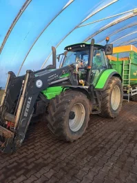 Deutz fahr 6160 z ładowaczem