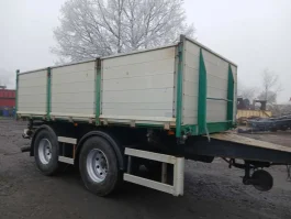 Tandem NOPA 20 T 3 x wywrotka masywna budowa długa paka