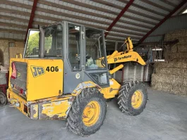 Ładowarka przebugowa miniładowarka JCB 406