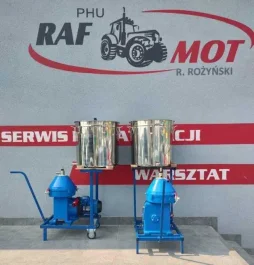 Wirówka separator PRODUCENT separatorów SOMATYKI do mleka