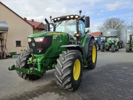 John deere 6215r pneumatyka 2015 rok tuz wom