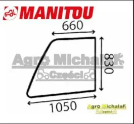 Szyba MLT728, MLT845, MLT940, MT1637, MT1740, MRT2145, MRT1640