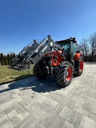 Kubota M7151 KVT ładowacz czołowy StoLL 2020rok Fendt 716 wałek wom
