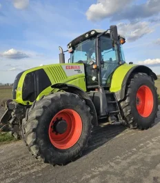 Claas axion 820 cebis 2009r brutto amortyzowana os tuz