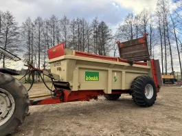 Rozrzutnik obornika Le Boulch HVS 212 maxi 12 ton pionowe walce giloty