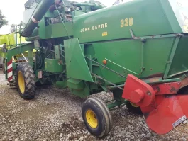 John deere 330 z Niemiec z sieczkarnia 925