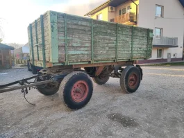 Przyczepa wywrotka 2 osiowa wywrot na 3 strony