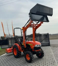 Hinomoto HM-275, 25koni,4x4, HOMOLOGACJA, ladowacz czołowy samopoziom