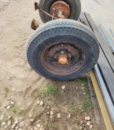 Oś do przyczepki wózka