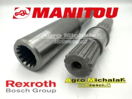 Wałek Wałki, zestaw przekładnia kątowa Pompa hydrauliczna Manitou org