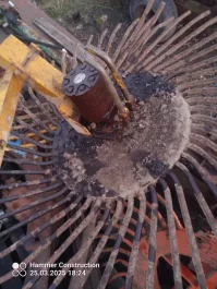 Hydromotor z gwiazdą