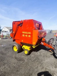 Prasa belująca, rolująca New Holland 644, siatka, rotor, noże