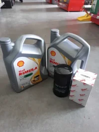Zestaw olejowy do ciągników Zetor filtr oleju paliwa olej Shell