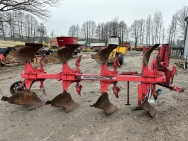 Pług 4 skibowy 3+1 obrotowy Massey Ferguson 715 overum kverneland