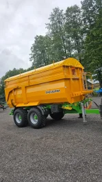 Przyczepa rolnicza skorupa, skorupowa tandem 12 ton Palaz Chexagona