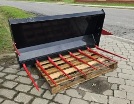 Osprzęt do ładowaczy czołowych do załadunku obornika ! WIDŁY KROKODYL
