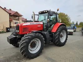 Massey ferguson 6490 dynashift nowe opony john case