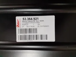 Przedłużenie błotnika półokrągłe lewe 53.364.921 ZETOR PROXIMA