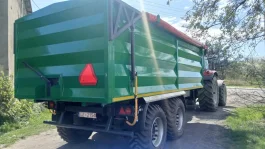 Tandem ROHR 16T wywrotka skorupa wozidło szerokie koła