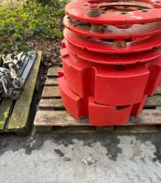 Obciazniki w koła orginal fendt 600 kg nowe z mocowaniami