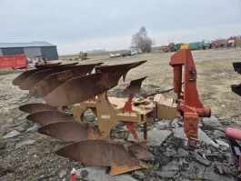 Pługi obrotowe Goizin 3+1 zmienna szerokość el robocze jak nowe
