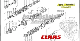 Skrzynia claas Targo K50, K60, K70 Spicer Dana