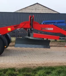 Równiarka leśno - drogowa krecik XXL z wałem nowy typ 5 ton